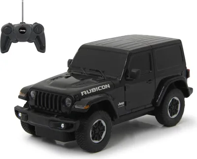 Produktbild von Jeep Wrangler JL 1:24 schwarz 27MHz