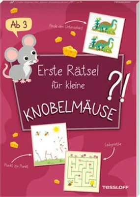 Produktbild von Erste Rätsel für kleine Knobelmäuse