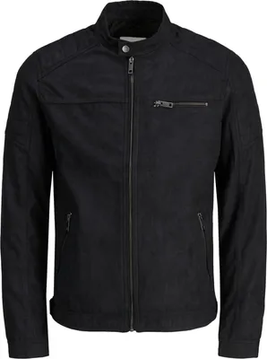 Produktbild von Jack & Jones Rocky Fake Suede Jacke Schwarz L Mann Schwarz L