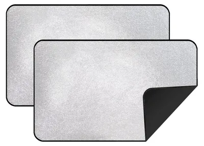 Produktbild von Sonnenschutz Auto Magnetisch Seitenscheibe UV-Schutz Sichtschutz Silber Schwarz