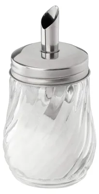 Produktbild von FMprofessional Zuckerdosierer 160 ml, Glas, Silber