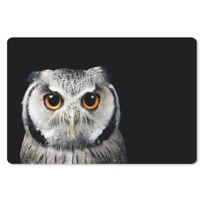 Produktbild von MuchoWow® Mauspad Mousepad Nahaufnahme Eule 27x18 cm - Mousepads - Maus Mat - Pad - Mausunterlage - Büroartikel - Desk Matten