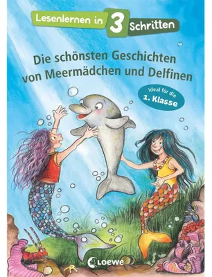 Obrázok produktu pre Lesenlernen in 3 Schritten - Die schönsten Geschichten von Meermädchen und Delfinen
