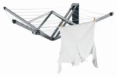 Produktbild von Brabantia WallFix, Wall-mountable rack, Silber, 1800 mm, 1820 mm, 450 mm