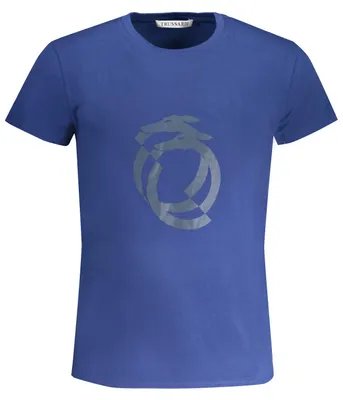 Immagine prodotto di Trussardi Herren-Kurzärmeliges T-Shirt Blau