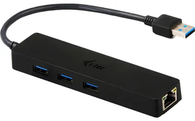 Produktbild von D I-Tec Usb 3.0 Slim Hub + Glan