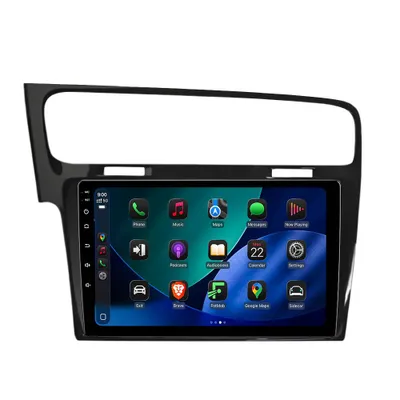 Produktbild von Android Autoradio 10 Zoll 6+128GB für VW Golf 7 (2012–2017) mit CarPlay & Android Auto Navigation & Bluetooth 4G LTE GPS RDS