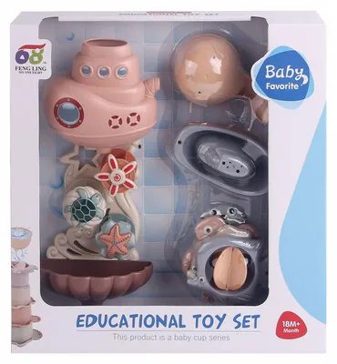 Produktbild von Badespielzeug mit Wasserfall Pastell