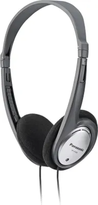 Produktbild von Panasonic RP-HT030E-S Silver, ohrumschließend, 16 - 22000 Hz, 108 dB, verkabelt, 1.2 m, Schwarz, Silber