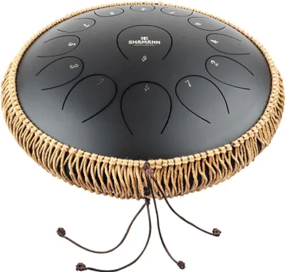 Obrázek produktu pro Shamann 14" 13 Notes C Major Spackle Black Tongue Drum