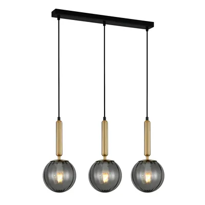 Productafbeelding van RAVENA PND-2324-3L BRO+SG Italux hanglamp