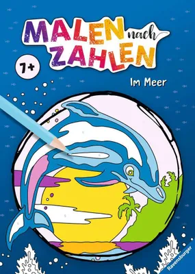 Produktbild von Malen nach Zahlen ab 7 Jahren: Im Meer