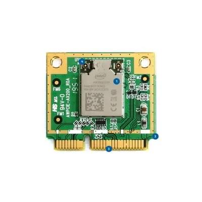 Produktbild von Mini PCIe WiFi6 & BT5 Karte, Intel AX200, Dualband, hohe Datenrate