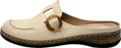 Produktbild von Nowaland Damen Clogs Hausschuhe leichte Pantoffeln atmungsaktive Pantoletten Sabots Slipper,Beige,39