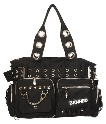 Obrázek produktu pro Banned - Kabelka / taška přes rameno Black 754