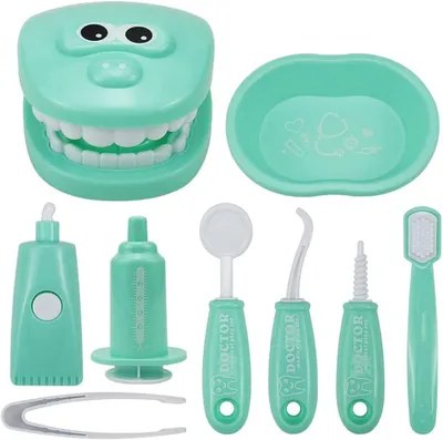 Imagen del producto de Juego de médico, de 9 piezas, con herramientas de juego de roles médicas, para niños
