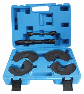 Immagine prodotto di Set universale tenditore molla sospensioni, kit montaggio smontaggio ammortizzatori, smonta molle, auto attrezzo per ammortizzatori, Asta