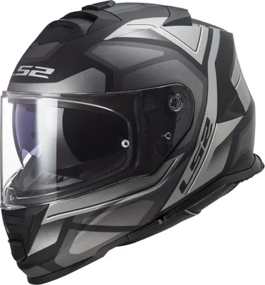 Produktbild von LS2 FF800 Storm II Faster Helm, schwarz matt/titan, S  (55/56)