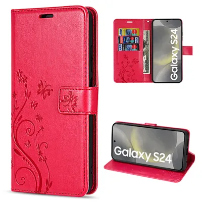 Produktbild von Hülle für Samsung Galaxy S24 Handyhülle Handy Tasche Wallet Case Flip Cover Etui