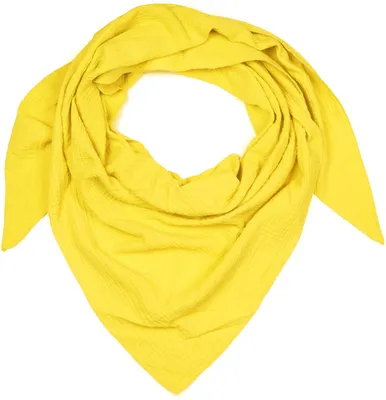 Produktbild von styleBREAKER Damen Musselin Dreieckstuch aus 100% Baumwolle | Weiches und leichtes Halstuch für Damen Unifarben | Stylisches Tuch für jede Jahreszeit - Italy, 196 x 84 cm