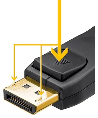 Produktbild von Goobay DisplayPort-Kabel 2.0/2.1, 40Gbit/s (8K@144Hz/4K@240Hz)
