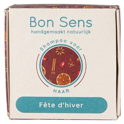 Productafbeelding van Le Bon Sens Shampoo Bar Alle Haartypen - Fête d’hiver 70 gram
