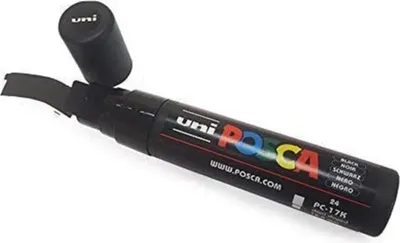 Immagine prodotto di Marcatore Uni-Ball POSCA uni PC-17K 1 pz. punta a scalpello Nero