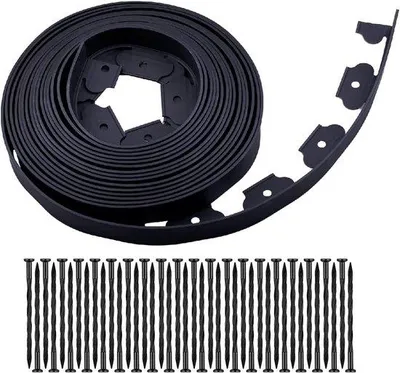 Produktbild von Famanu Landschaftsrand - Flexible Gartenabgrenzung ohne Grabeninstallation - Schwarz