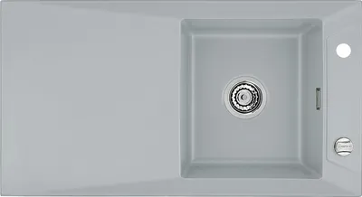 Produktbild von Spüle KeraDomo SIRO 90 Titan mit Excenterbedienung