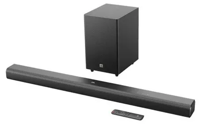 Productafbeelding van JBL Cinema SB550, geluidsbalk met 3.1 kanalen, subwoofer, Bluetooth, Dolby, zwart