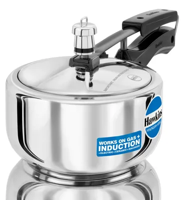 Imagen del producto de Olla a presión de acero inoxidable, 2 litros