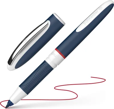 Image de Stylo roller Schneider One Change, indélébile, largeur de trait 0,6 mm, rouge