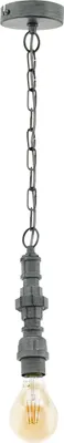 Produktbild von EGLO Pendelleuchte Chepstow, 1 flammige Hängelampe Industrial, Vintage, Retro, Hängeleuchte, Esstischlampe, Wohnzimmerlampe hängend mit E27