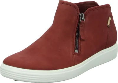 Produktbild von Ecco Soft 7 4302430148 Damenschuhe, Leder, Syrah, NEU, Slipper - Damenschuhe Slipper / Trotteur, Rot, leder