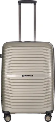 Produktbild von Stratic Bright+ 4 Rollen Trolley M 66 cm mit Dehnfalte