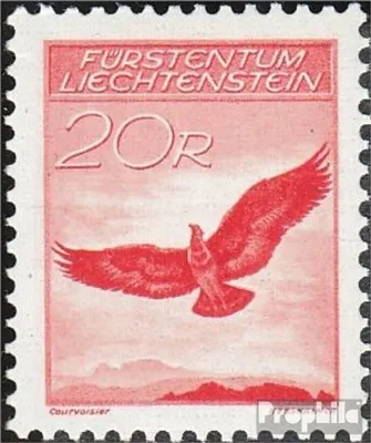 Produktbild von Briefmarken Liechtenstein 1934 Mi 145y postfrisch Adler