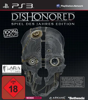 Obrázek produktu pro Bethesda Dishonored: Game of the Year Edition, PS3, PlayStation 3, Fyzické médium
