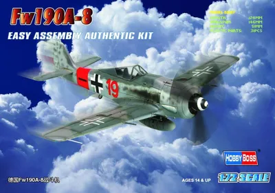 Produktbild von Hobby Boss Germany Fw190A-8 Fighter 1:72, 80244