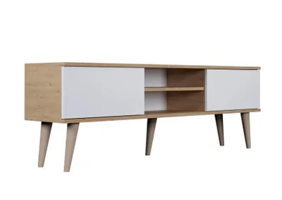 Zdjęcie produktu dla Szafka RTV TORONTO 160 dąb artisan/biała