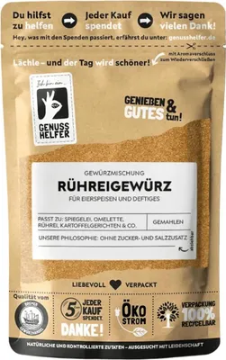 Produktbild von Rührei Gewürz, ohne Salz, Ei Topping, 100g
