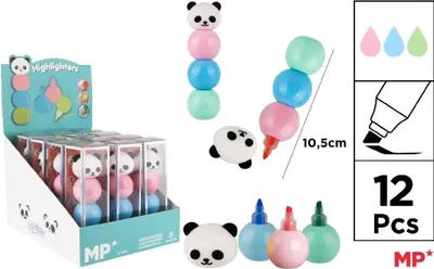 Imagen del producto de Selecciona los 3 colores MIX en el set Panda 3 para papel principal (MP)