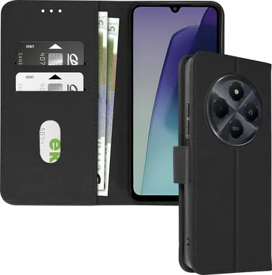 Immagine prodotto di Avizar, custodia in Pelle finta con funzione di supporto Xiaomi Redmi 14C, nero