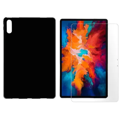 Zdjęcie produktu dla zestaw 2w1 do tabletu Lenovo Tab P11 Pro TB-J706F 11,5 cala z inteligentnym pokrowcem + szkło ochronne