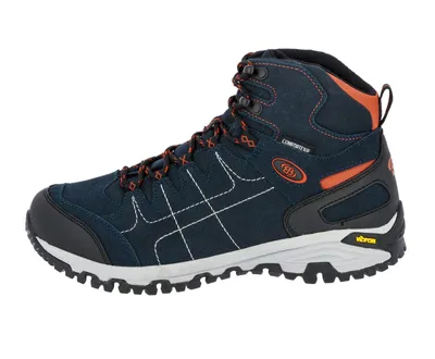 Immagine prodotto di Scarpe da trekking Brütting Mount Shasta High-blu navy con Arancione