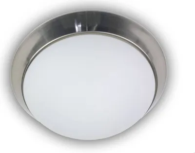 Produktbild von Niermann 3x E27 Deckenleuchte Opal matt Glas, Nickel matt, 45cm,  Germany