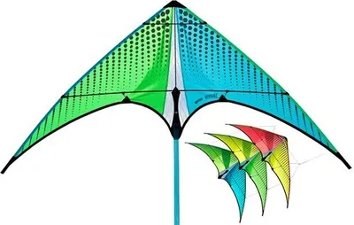 Produktbild von Lenkdrachen Prism Neutrino Stacker Mojito SKNEUG Grün 100 cm