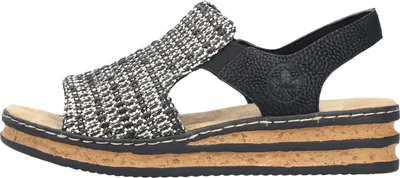 Immagine prodotto di Sandali donna Rieker 62971-00 schwarz kombi 39