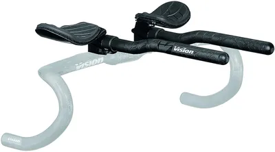 Produktbild von Vision Lenkeraufsatz Metron 4D Flat M.A.S. M Schwarz - aerodynamische Auflieg...