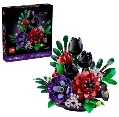 Produktbild von LEGO Botanicals Dunkles Blumengesteck, Bausatz, 18 Jahr(e), Kunststoff, 562 Stück(e), 610 g