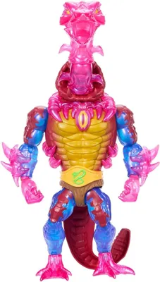 Imagen del producto de Figura Rattlor MOTU X TMNT Turtles of Grayskull Masters of the Universe Teenage Mutant Ninja Turtles Articulada 14 cms